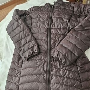 Patagonia Women's Dark Brown Lightweight  Puffer Jacket